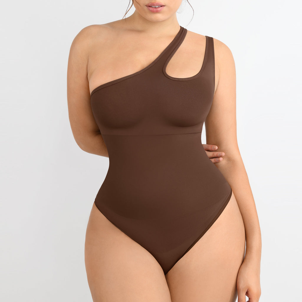 Ella One-Shoulder Shaping Bodysuit