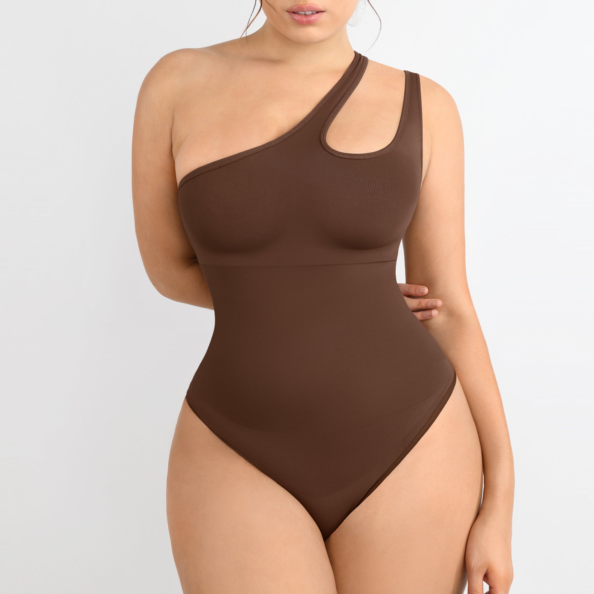 Ella One-Shoulder Shaping Bodysuit