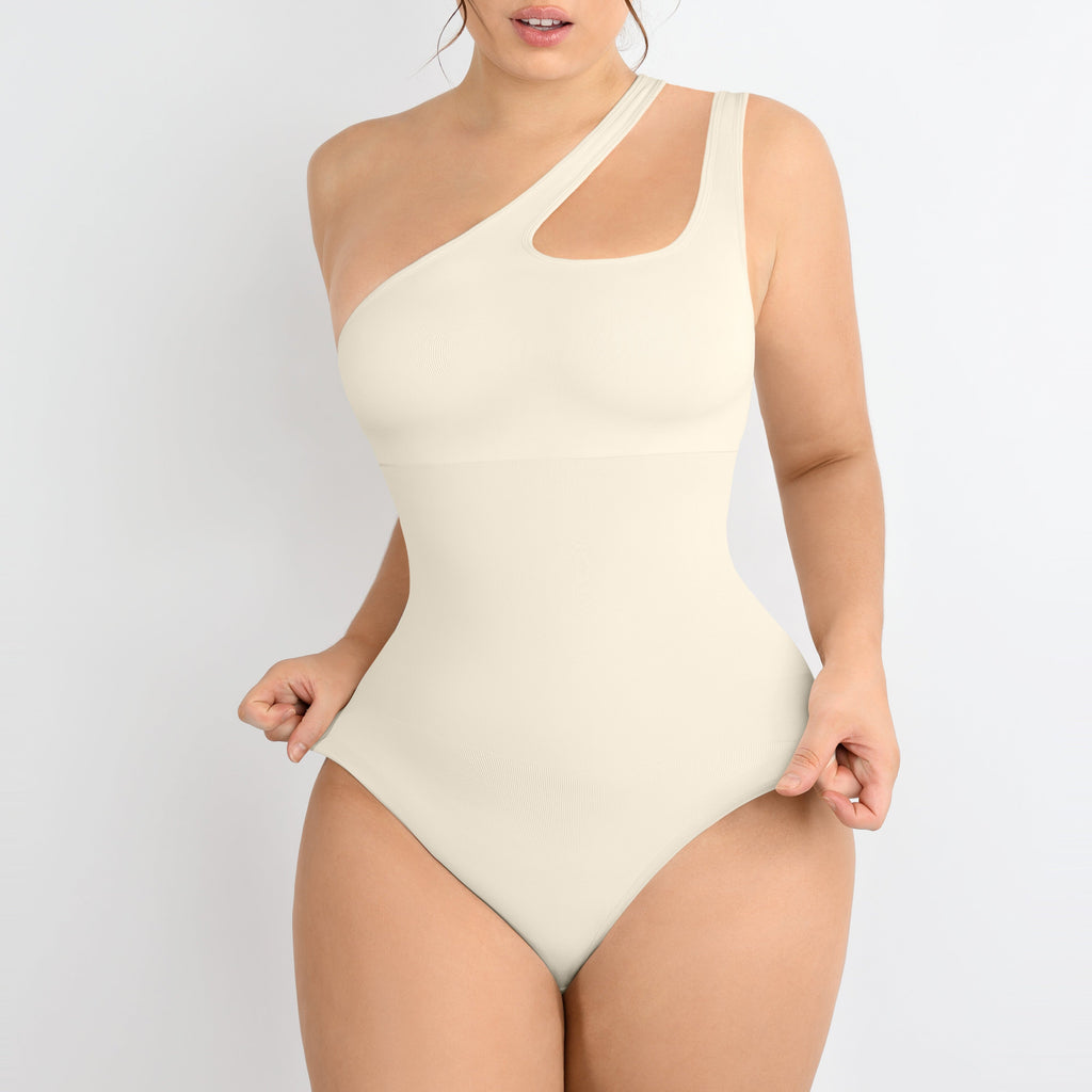 Ella One-Shoulder Shaping Bodysuit