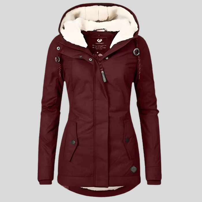 Madelyn | Giacca Impermeabile Con Cappuccio