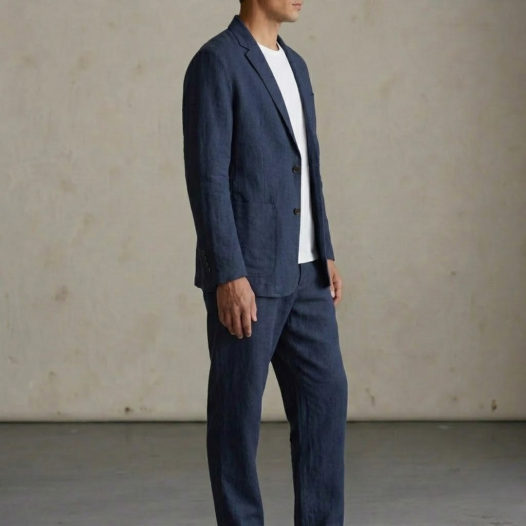 Set di lino elegante