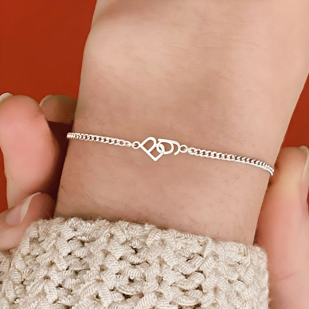 Legame™ | Bracciale con Iniziali Intrecciate