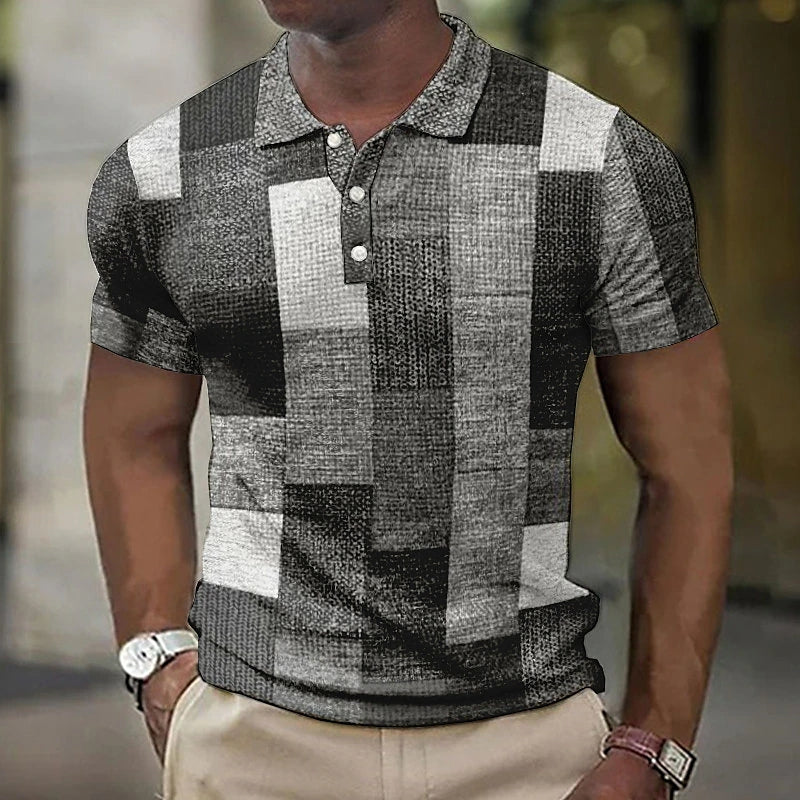 Polo Henry alla moda multicolore