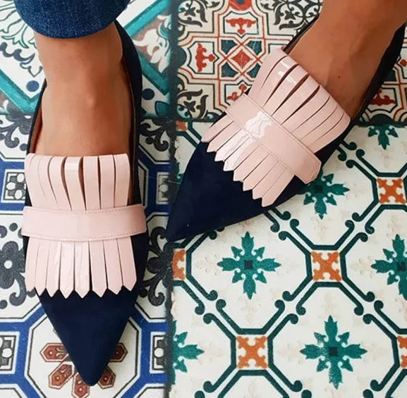 DÉCOLLETÉ CON TACCO APERTO SUL RETRO