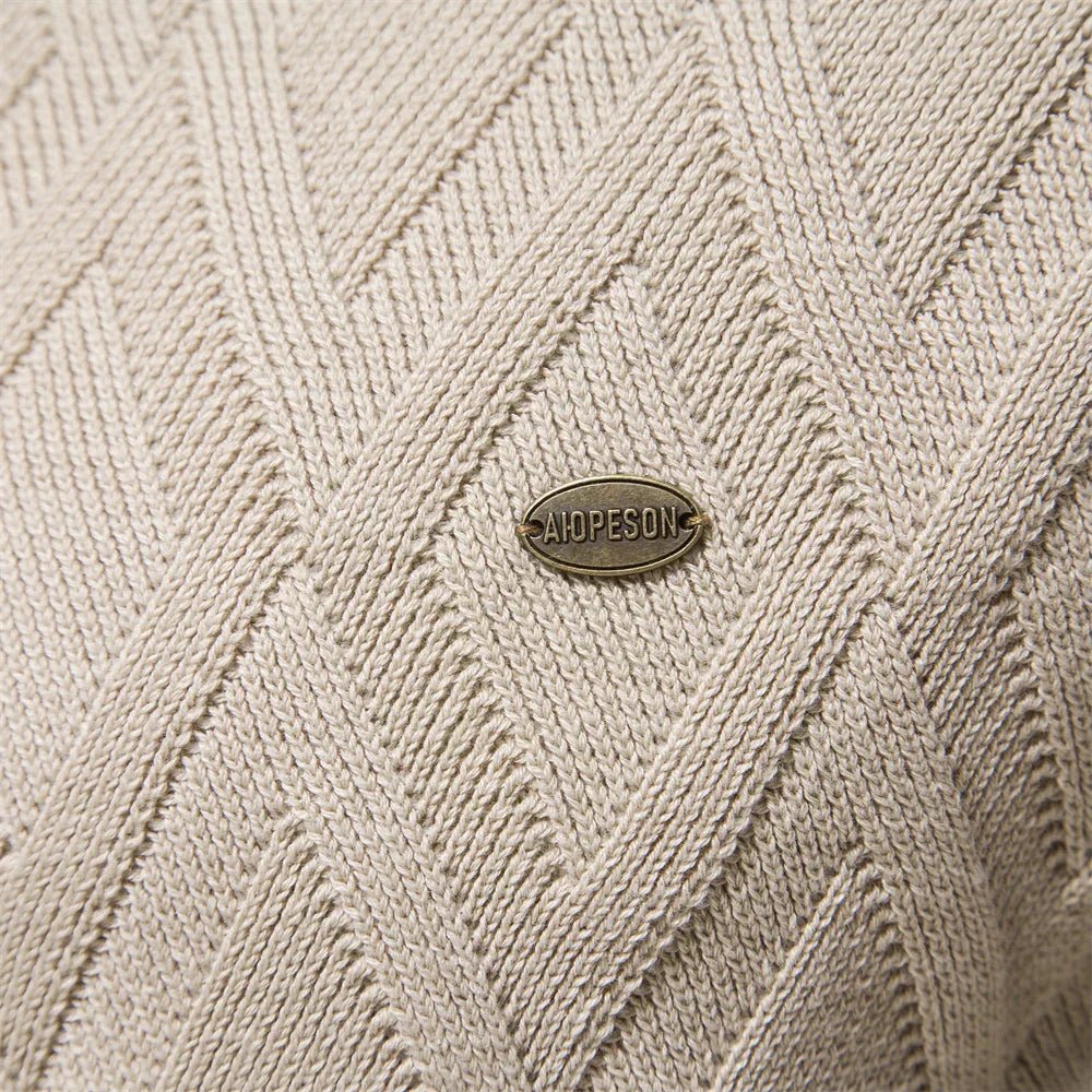 Theodor | Pullover Da Uomo Con Motivo A Rombi