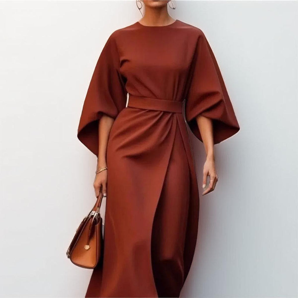 Camilla™ | Abito lungo con maniche kimono dal fascino luminoso