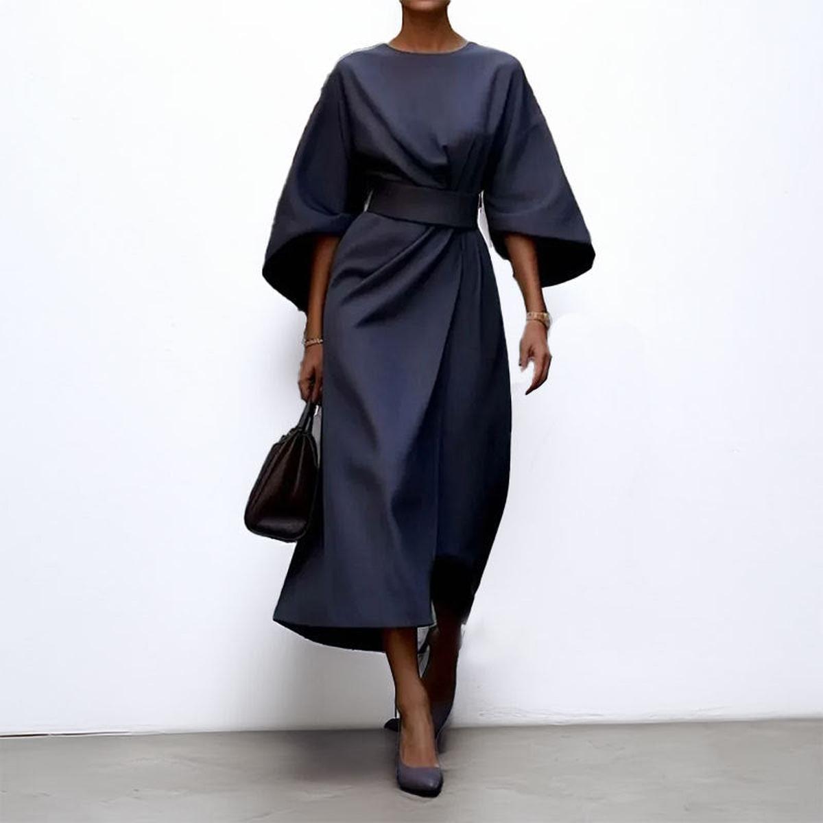 Camilla™ | Abito lungo con maniche kimono dal fascino luminoso