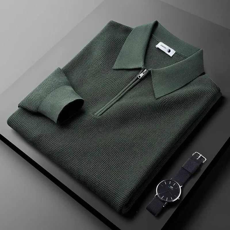 Ashford™ — Il polo-maglione half-zip