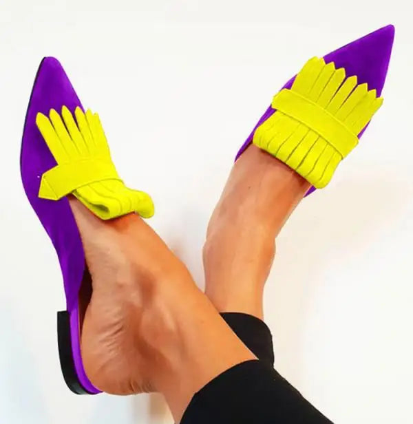 DÉCOLLETÉ CON TACCO APERTO SUL RETRO