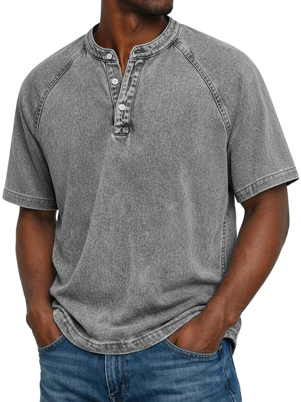 Pedro | Camicia vintage da uomo con bottoni