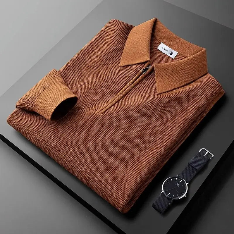 Ashford™ — Il polo-maglione half-zip