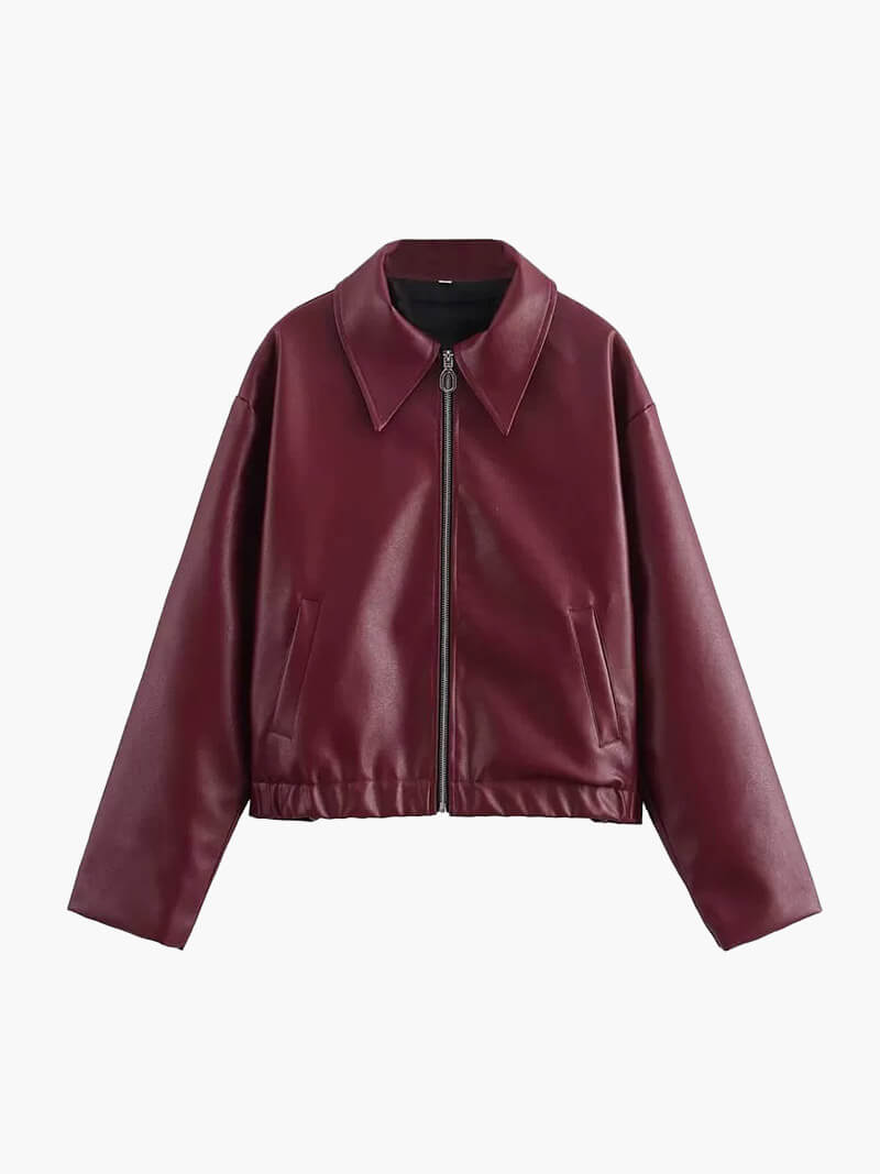 Giacca in pelle Romy
