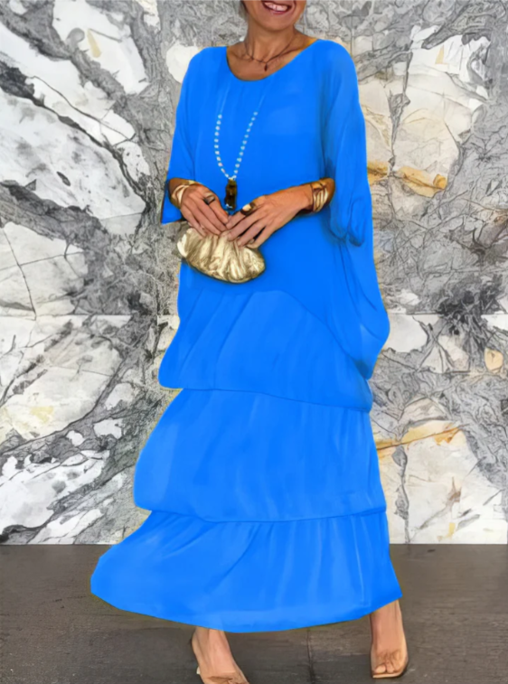 Lara | Elegante Abito Maxi Fluido