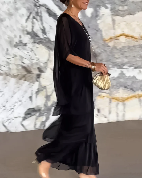 Lara | Elegante Abito Maxi Fluido