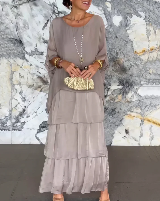Lara | Elegante Abito Maxi Fluido