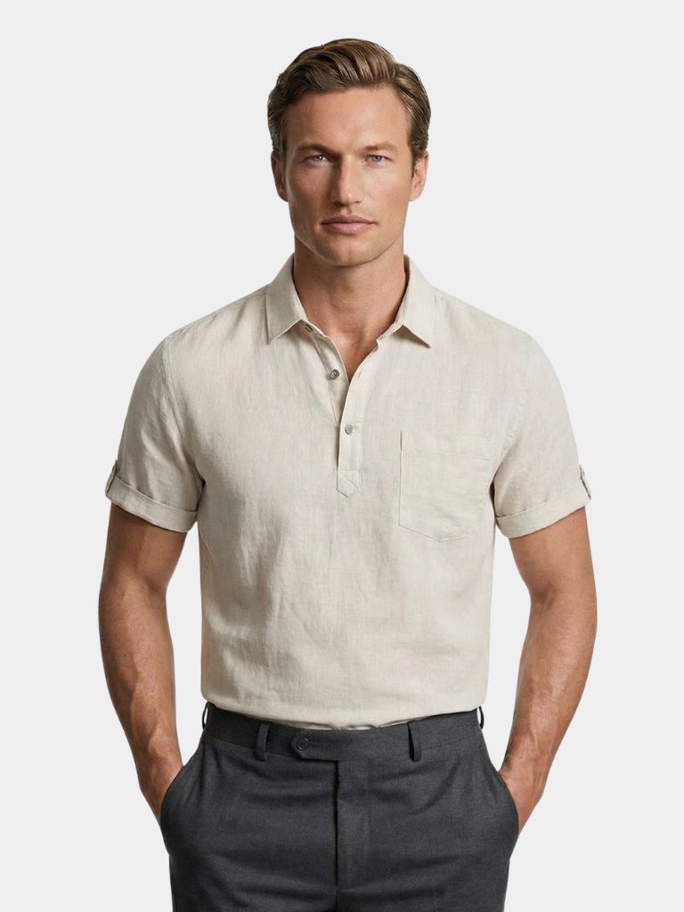 Camicia in Lino Essenziale