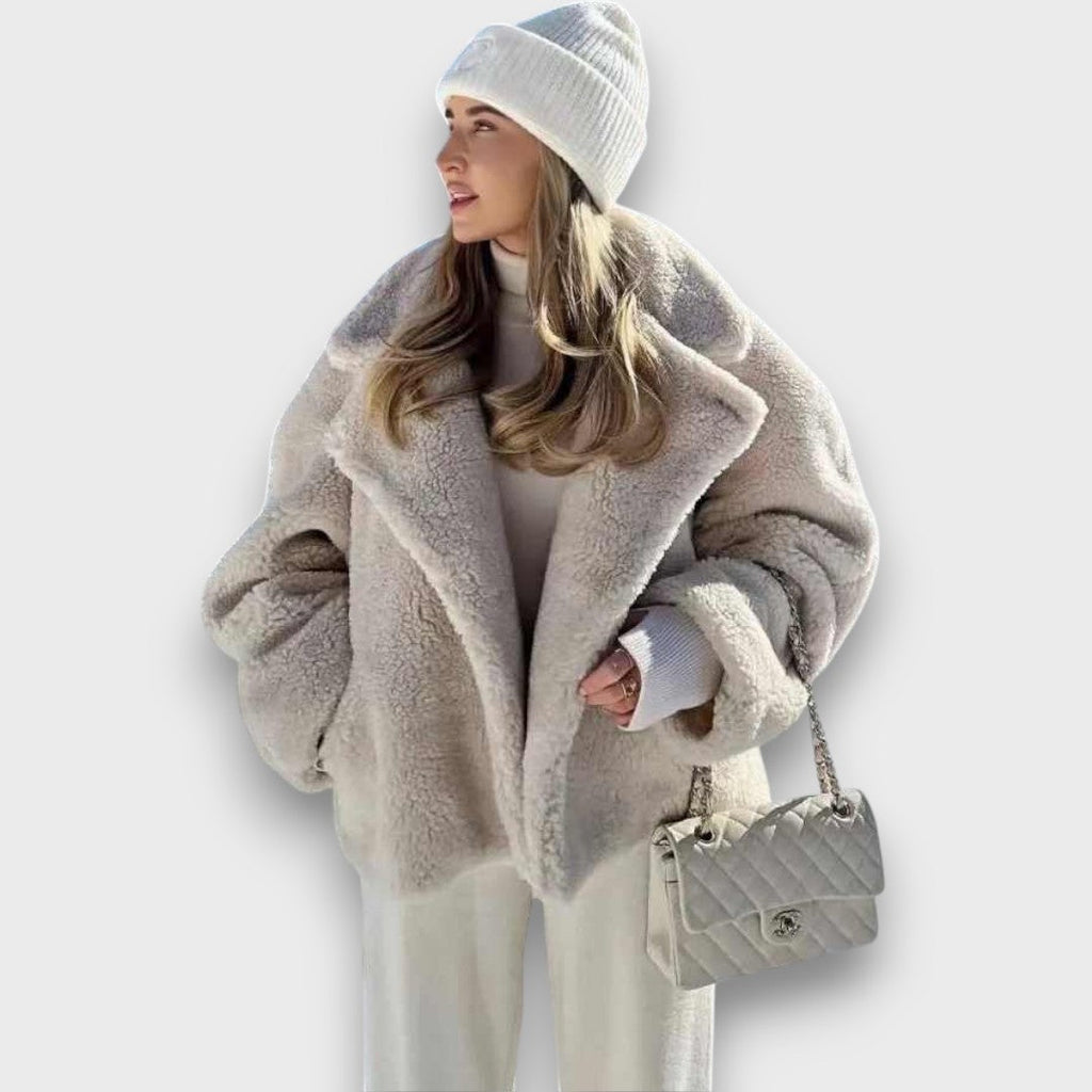 Elvianne – Giacca con ampio colletto