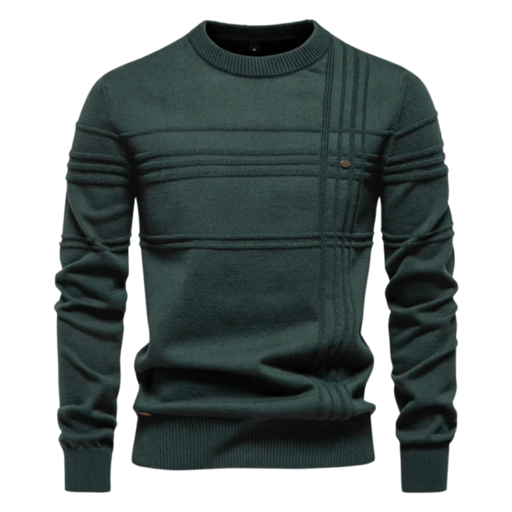 Burkhard | Pullover Elegante Da Uomo Con Motivo A Quadri