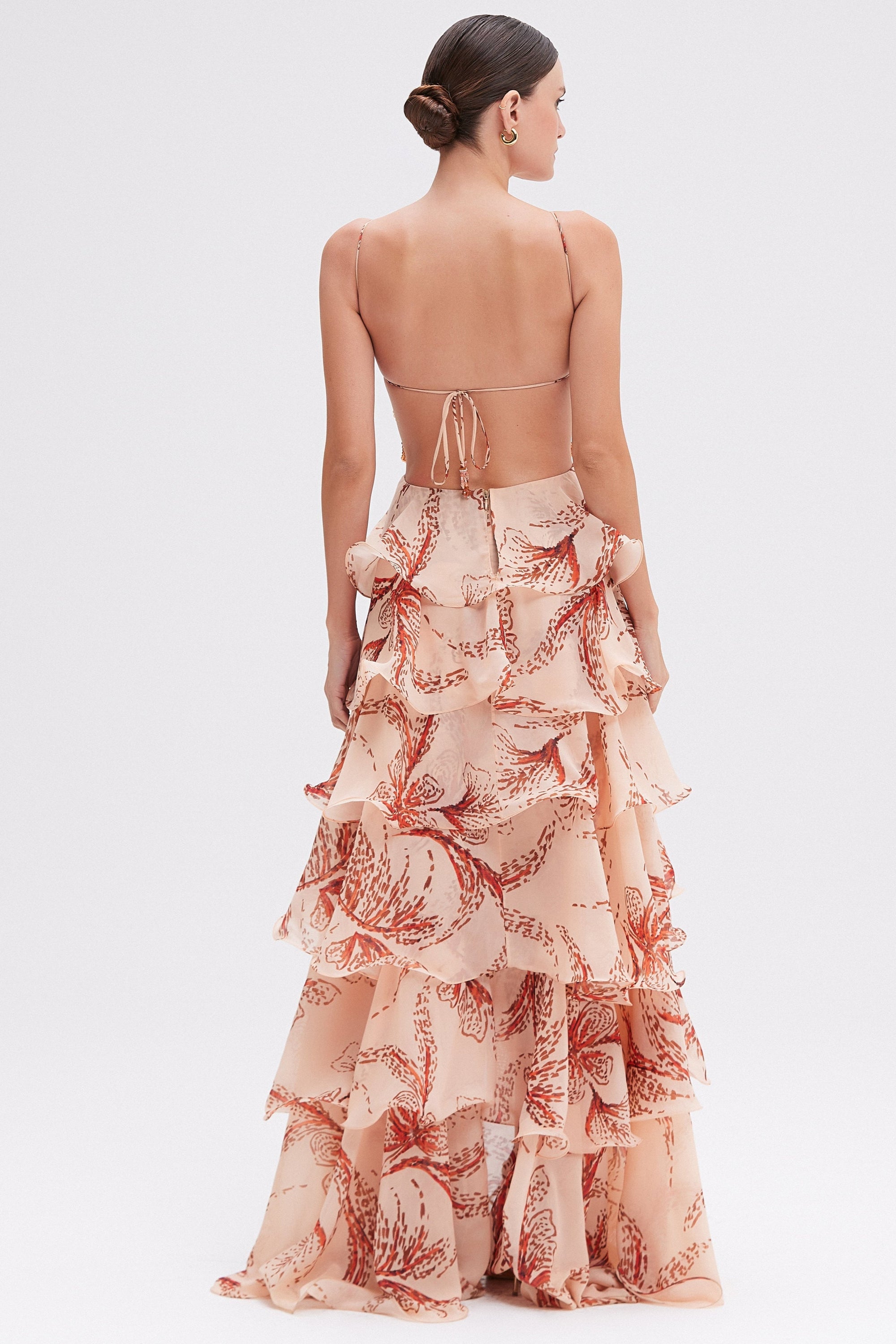 Amora Ruffle Gown