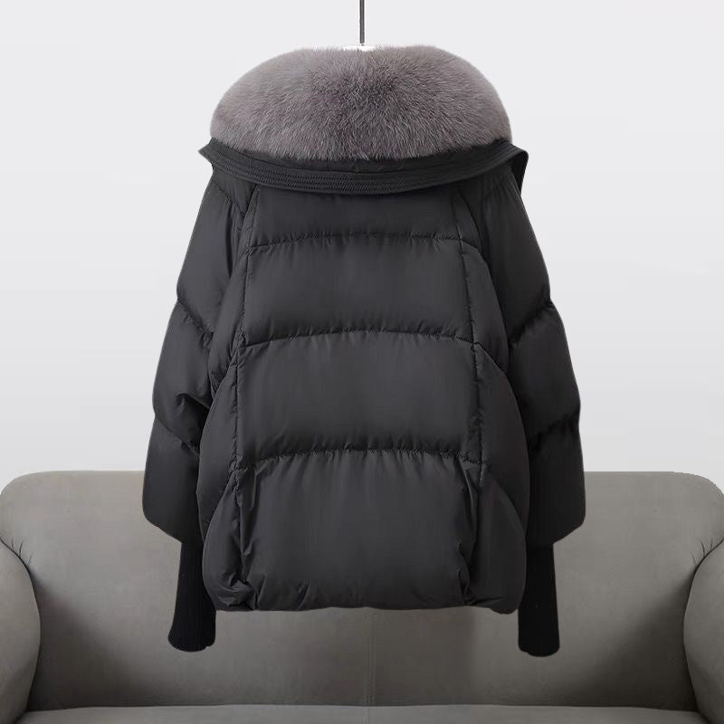 Nadia™ | Giacca Puffer Elegante con Collo in Eco-Pelliccia