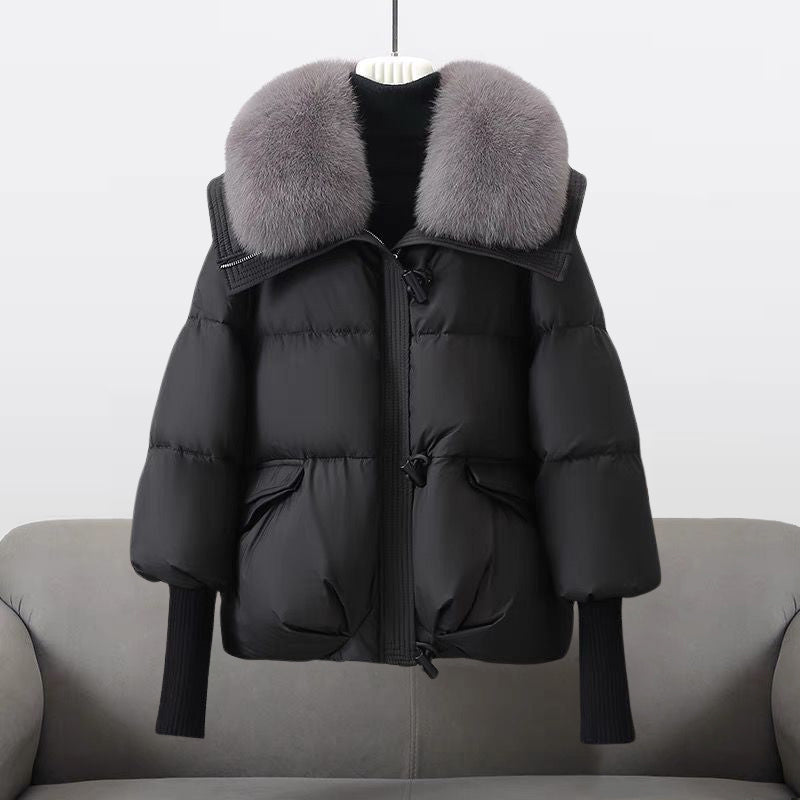 Nadia™ | Giacca Puffer Elegante con Collo in Eco-Pelliccia