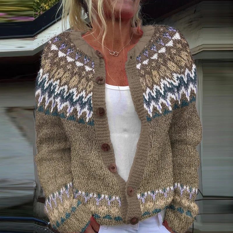 Cora | Cardigan Vintage Islandese
