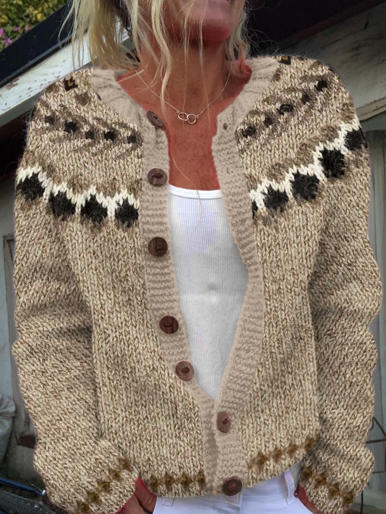 Aubree | Cardigan Vintage Islandese