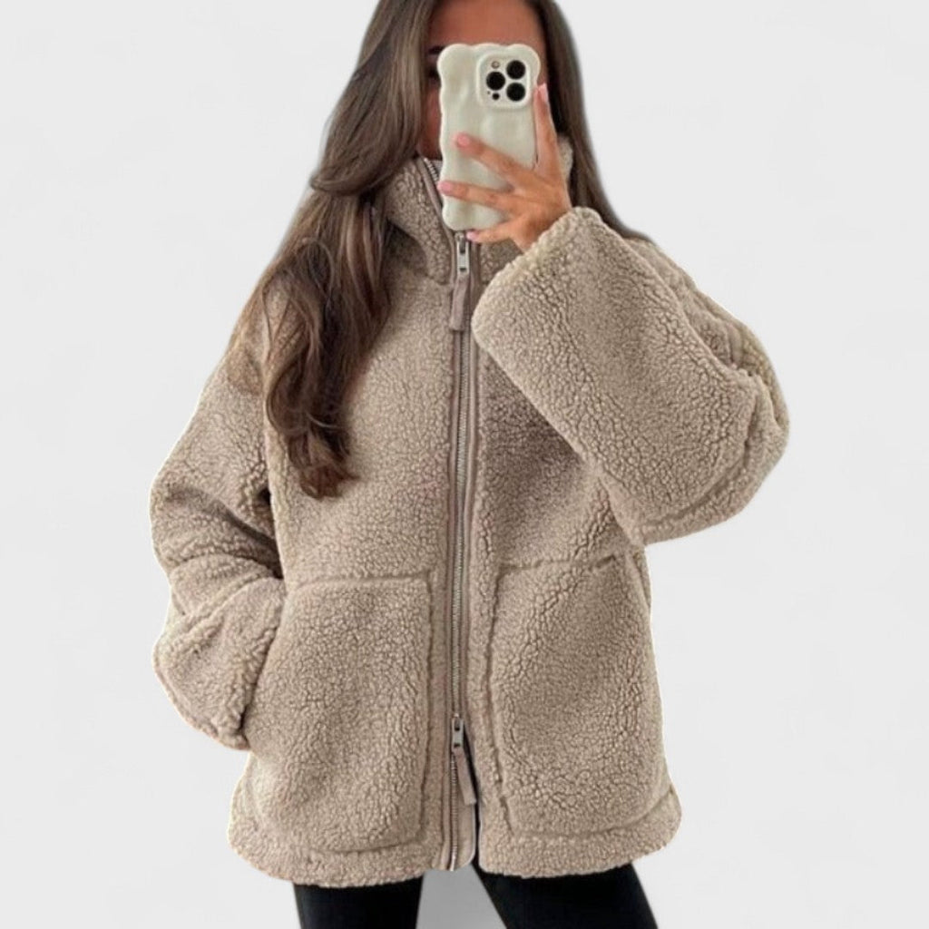 Kaja - Morbido cappotto di peluche