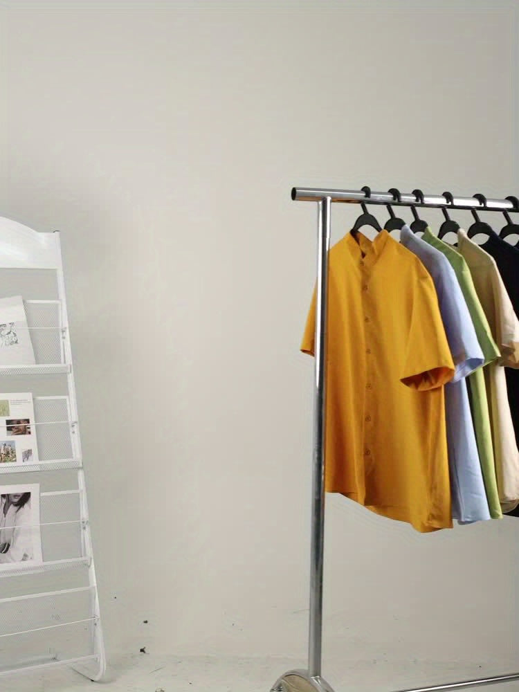 LUCA™ | CAMICIA ESTIVA CON COLLETTO COREANO DI RAVELLI MILANO