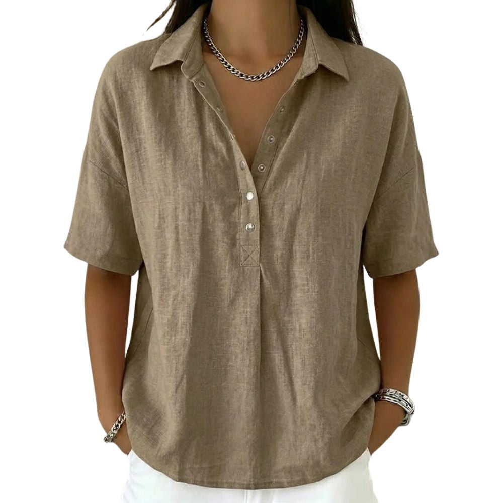 ALBA | BLOUSE À COL