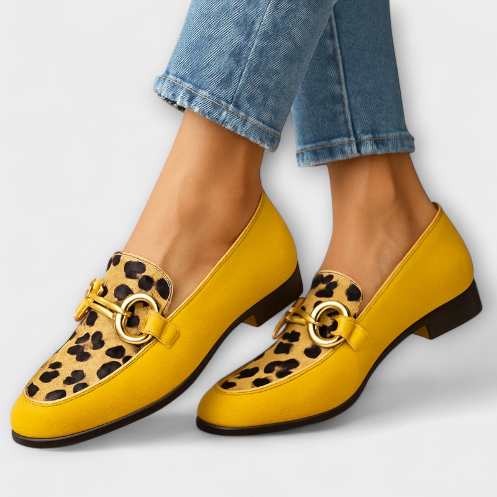 Accent | Mocassini Con Stampa Animalier