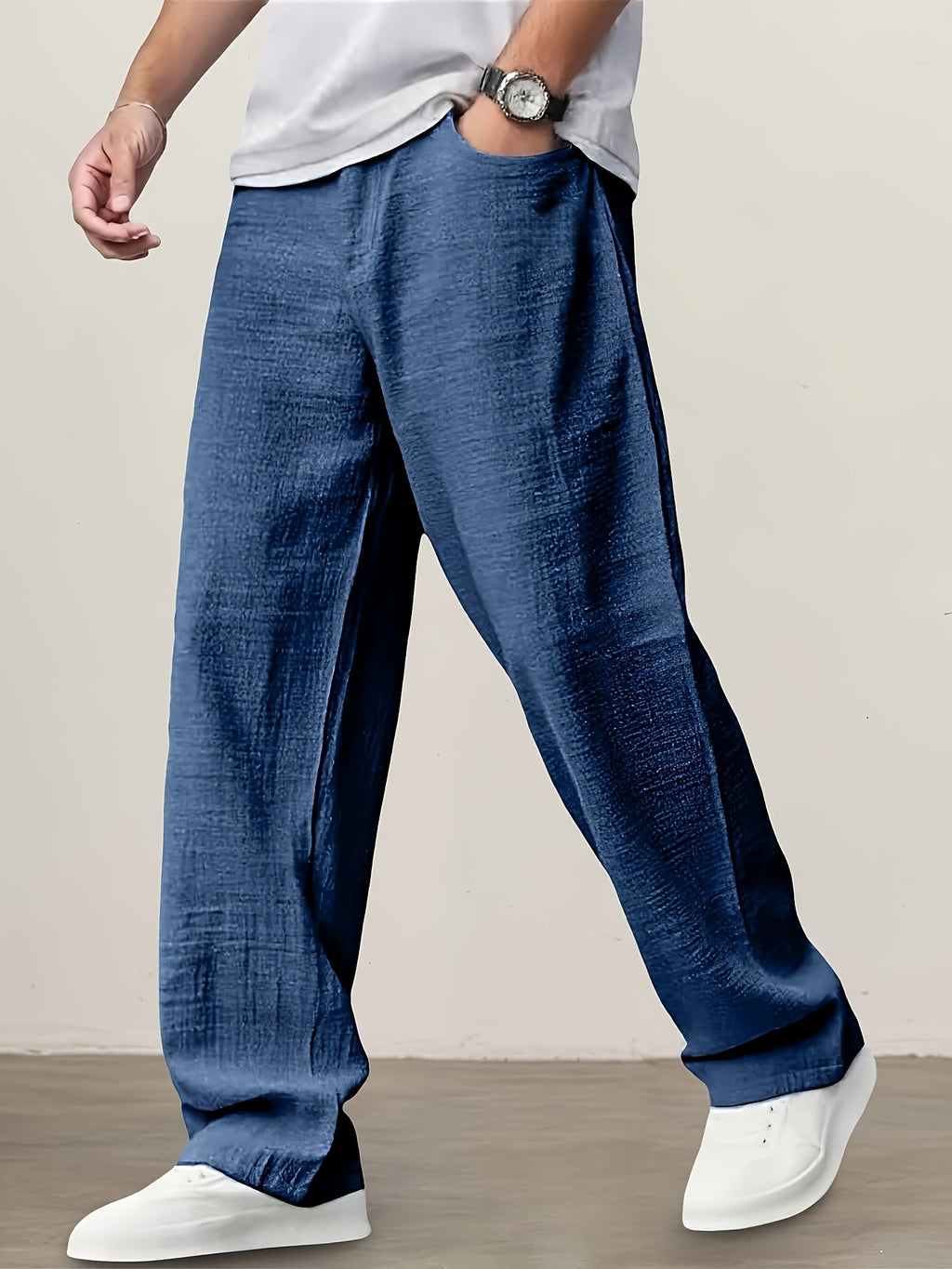 MATTEO™ | PANTALONI IN LINO CASUAL DI RAVELLI MILANO