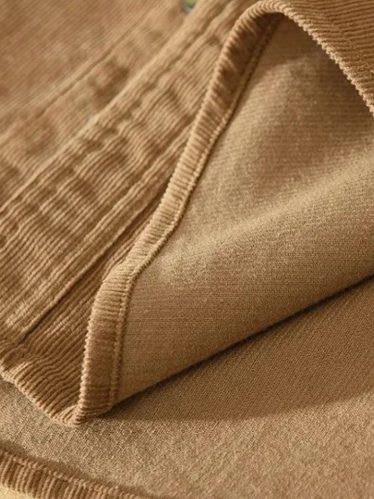 Camicia Casual in Velluto