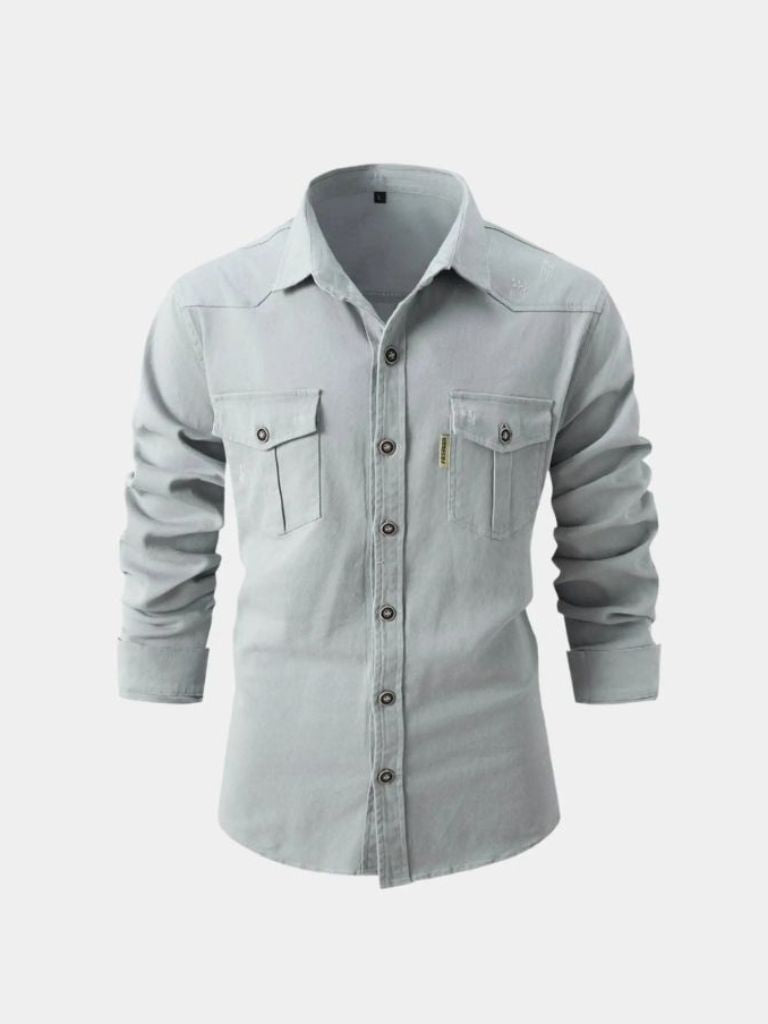 Camicia Casual Moderna da Uomo