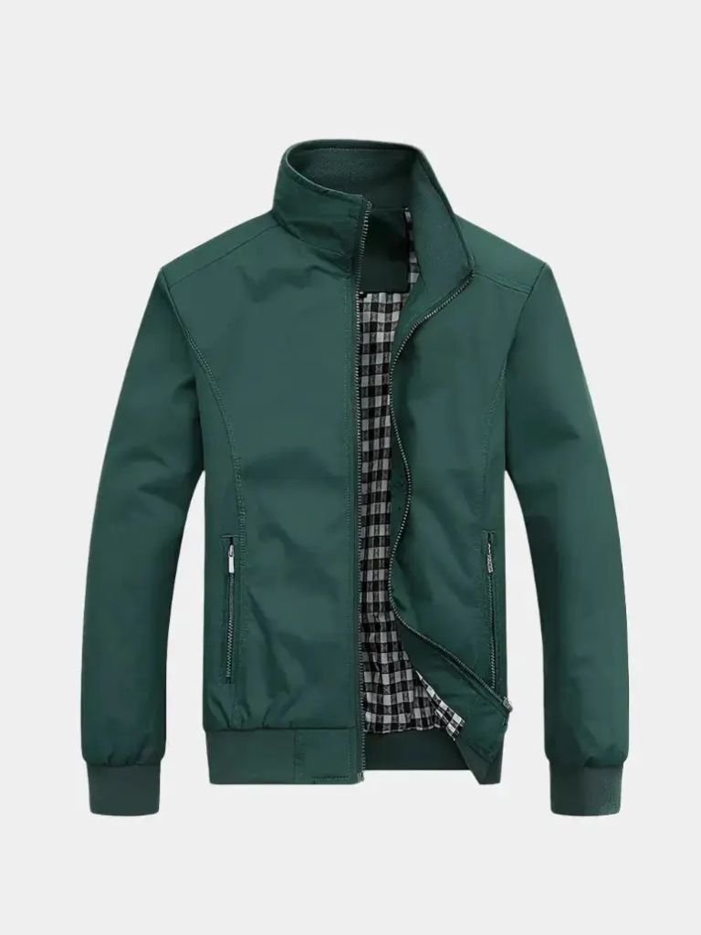 Giacca bomber casual effen