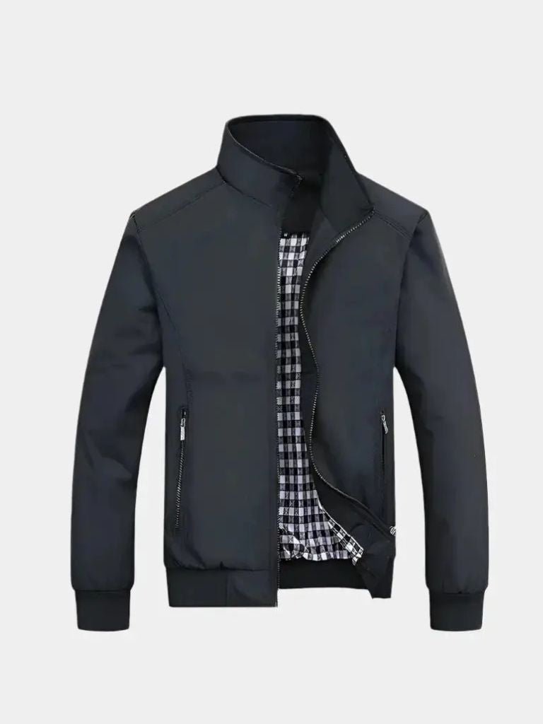 Giacca bomber casual effen