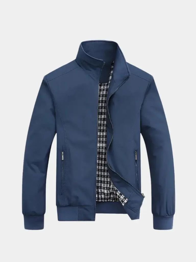 Giacca bomber casual effen