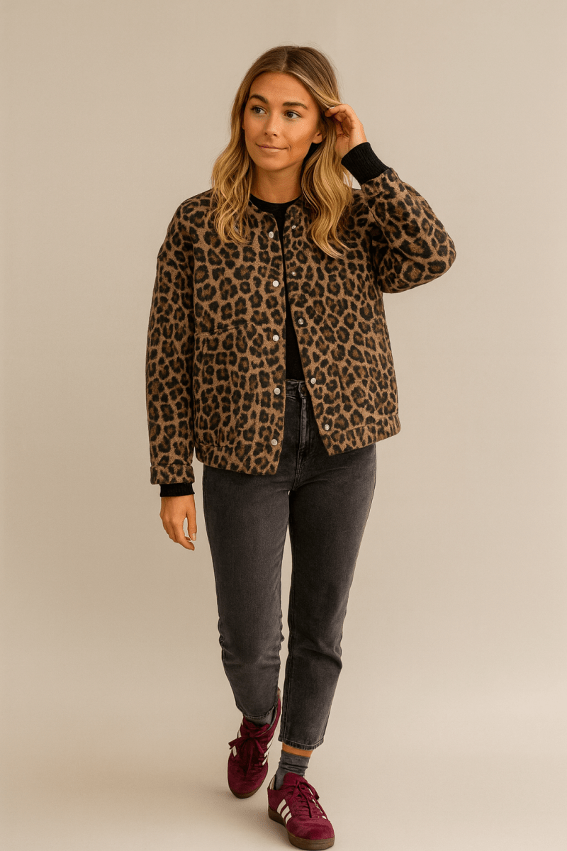 Charlene | Giacca Leopardata