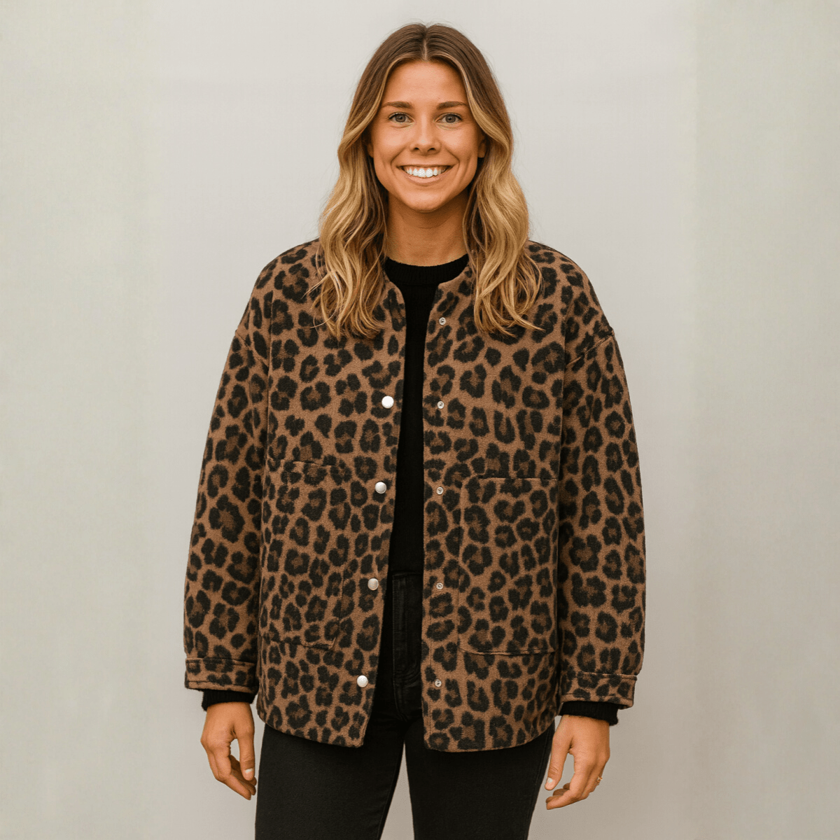 Charlene | Giacca Leopardata