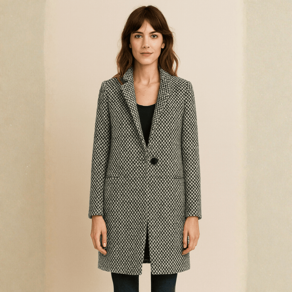 Claudia - Cappotto In Lana Elegante Per Autunno E Inverno