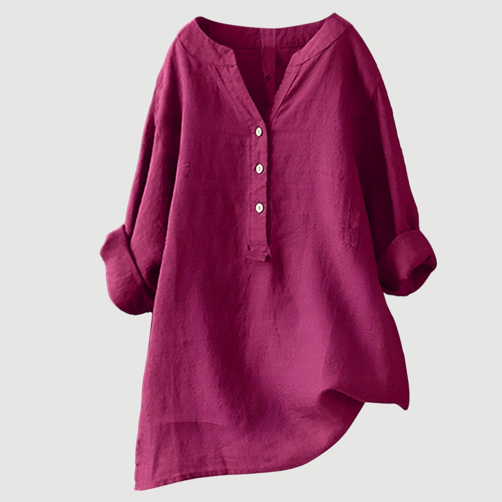 Alessia™ | Blusa fluida dall’eleganza discreta
