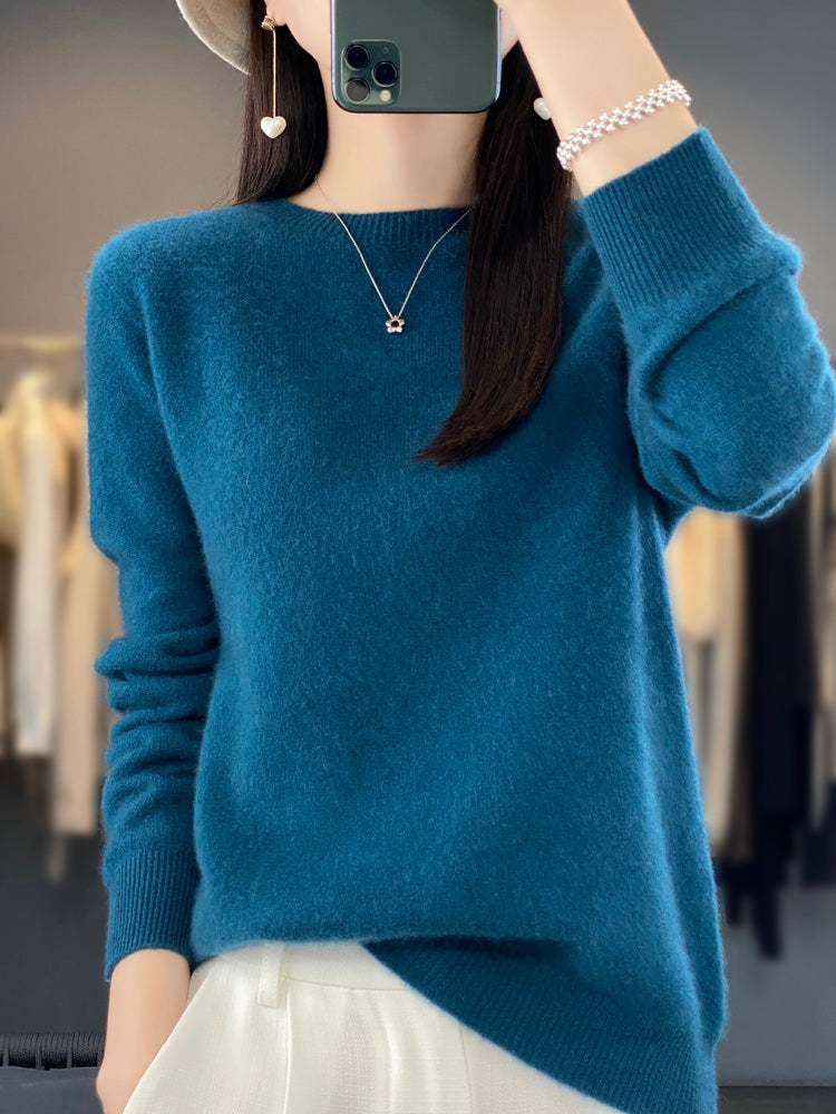 Lina™ | Maglione Morbido in Lana e Cashmere