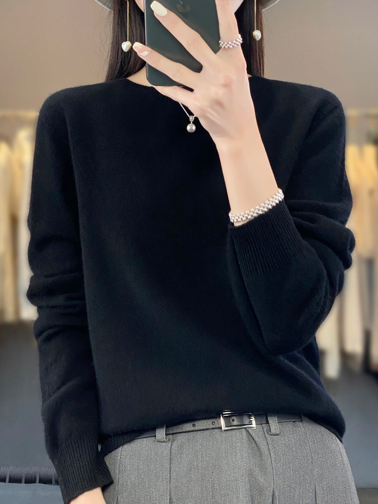Lina™ | Maglione Morbido in Lana e Cashmere