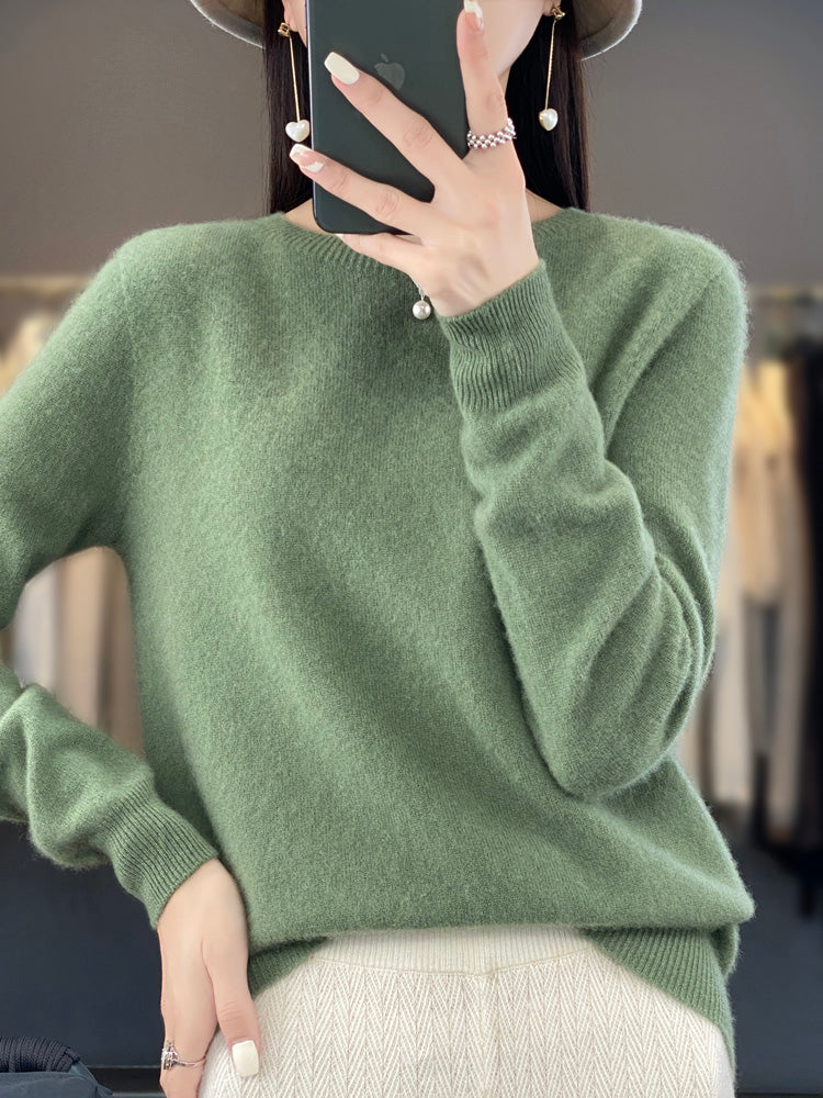 Lina™ | Maglione Morbido in Lana e Cashmere