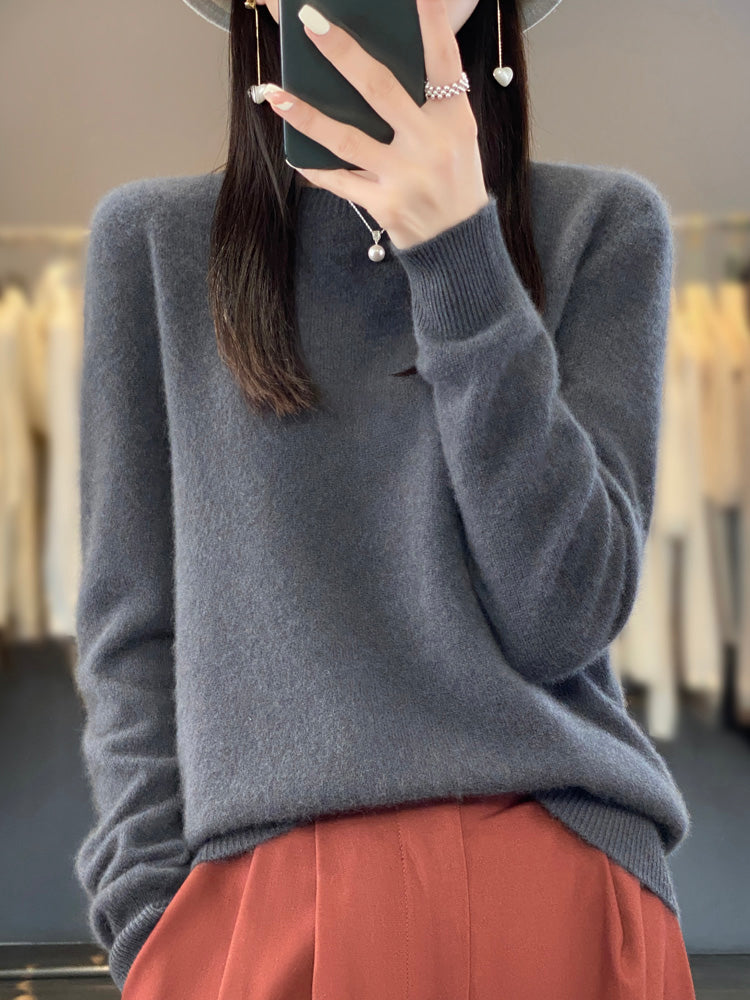 Lina™ | Maglione Morbido in Lana e Cashmere