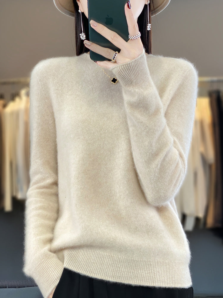 Lina™ | Maglione Morbido in Lana e Cashmere