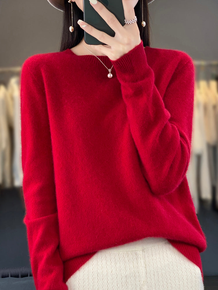 Lina™ | Maglione Morbido in Lana e Cashmere