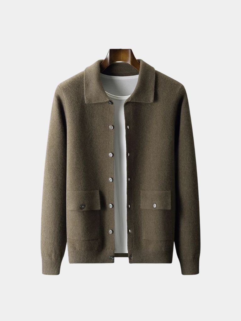 Giacca in cashmere essenziale