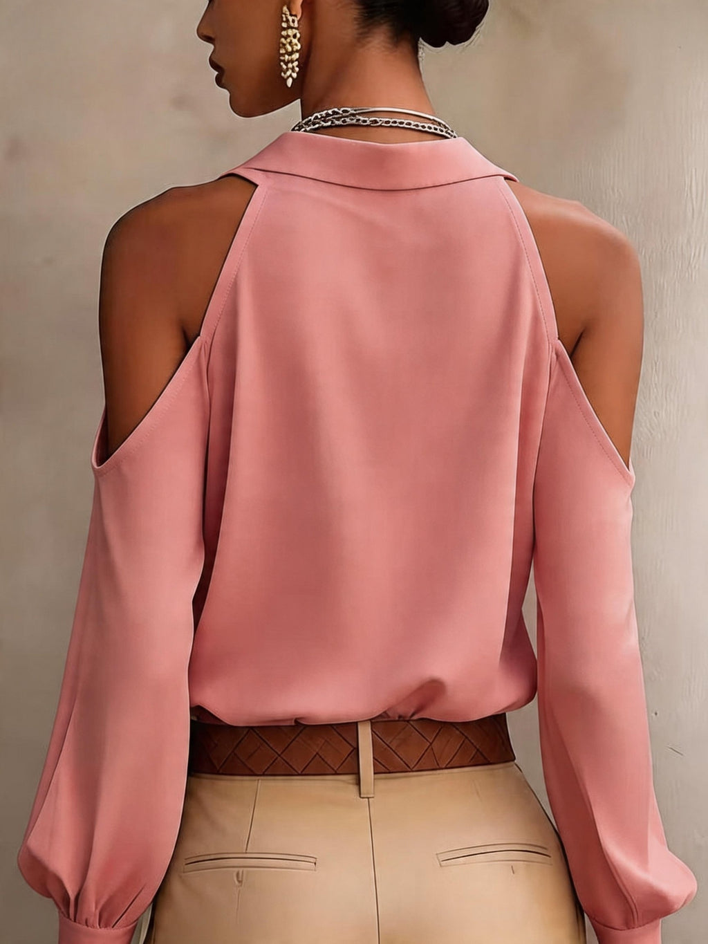 SOFIA™ | BLUSA ELEGANTE OPEN-SHOULDER DI RAVELLI MILANO