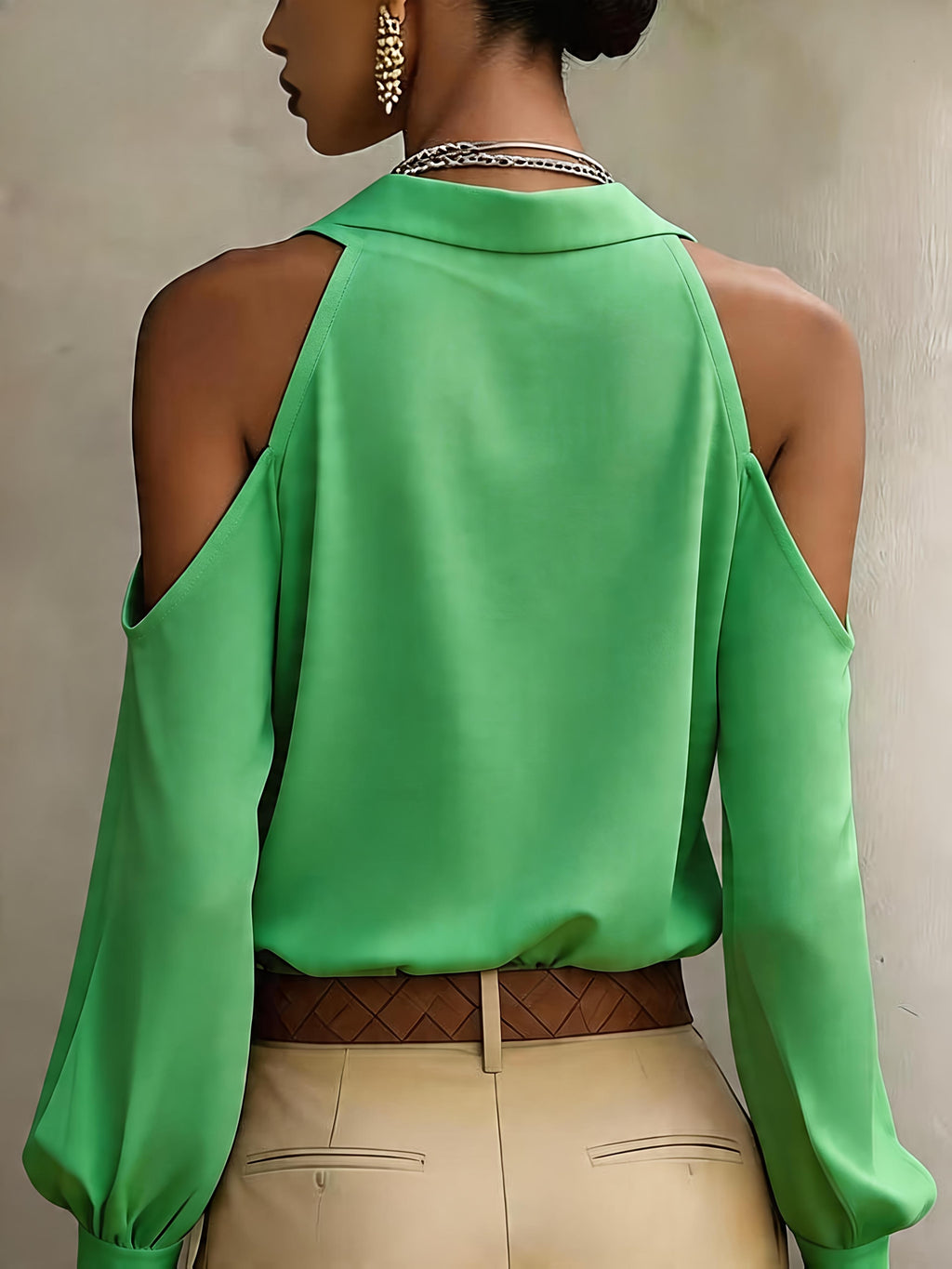SOFIA™ | BLUSA ELEGANTE OPEN-SHOULDER DI RAVELLI MILANO